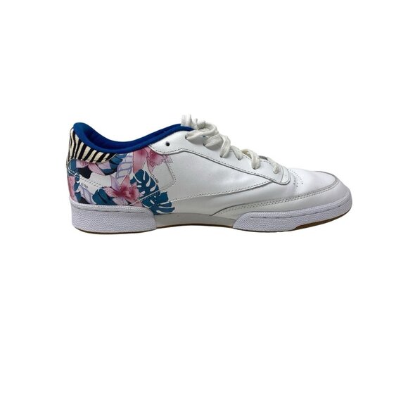 Reebok Jurassic Park x Club C 85 Dennis Nedry - White Multicolor Mens Size 10 main image 7
